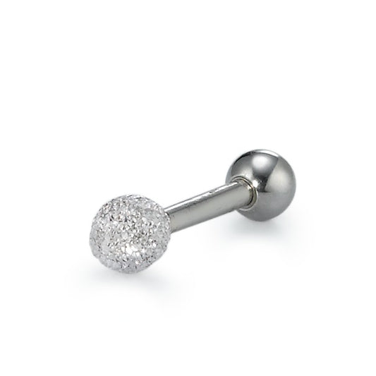 Piercing Stainless steel Silver plated