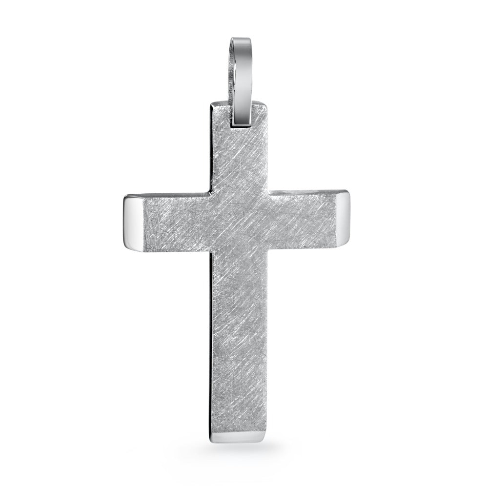 Pendant Stainless steel Cross