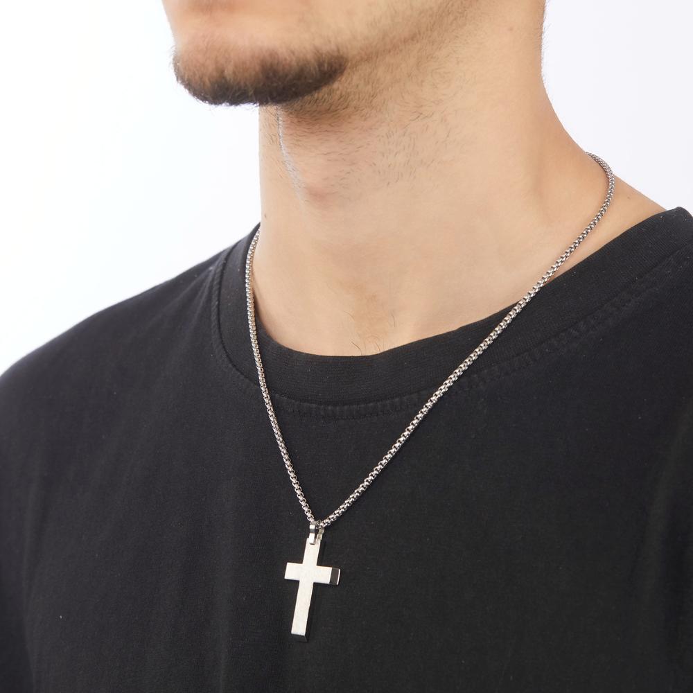 Pendant Stainless steel Cross