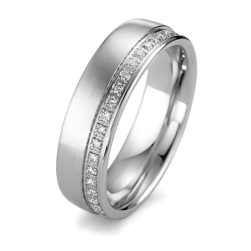 Wedding Ring Stainless steel Zirconia