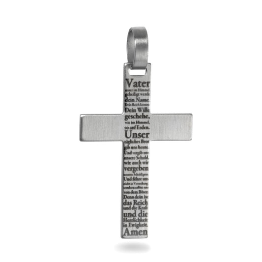 Pendant Stainless steel Cross