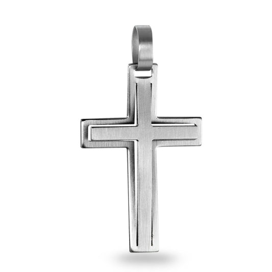 Pendant Stainless steel Cross