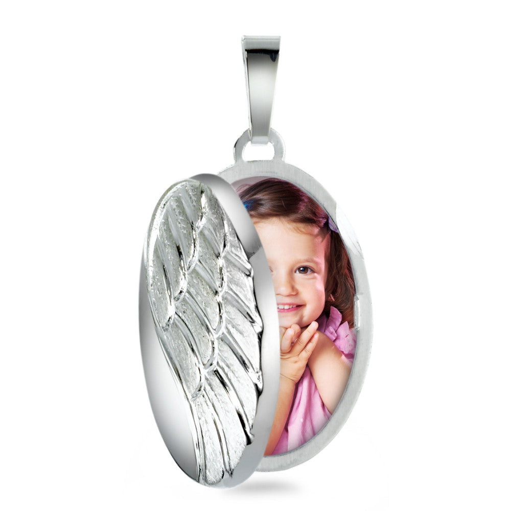 Locket Silver Wing