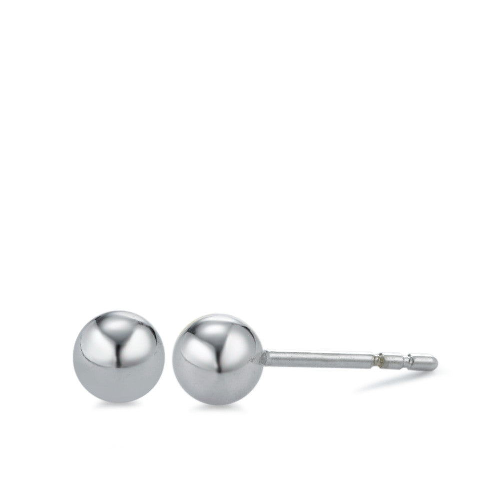 Stud earrings 9k White Gold