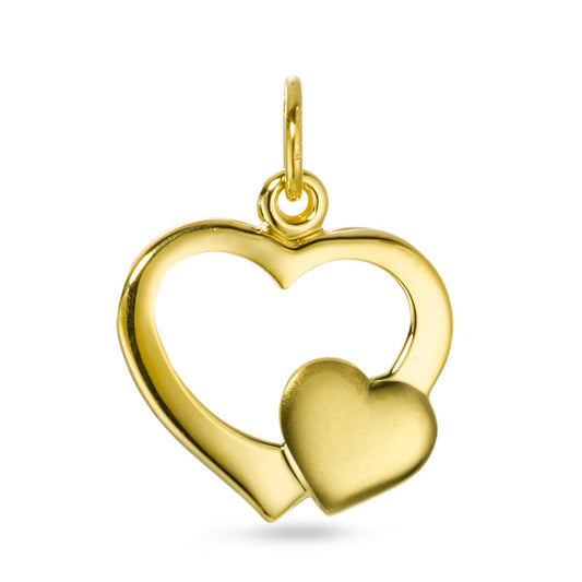 Pendant 9k Yellow Gold Heart Ø15 mm