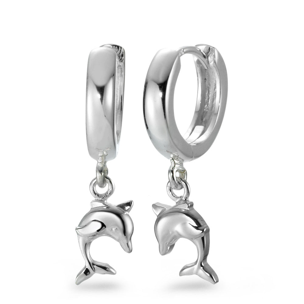 Hinged hoop Silver Dolphin