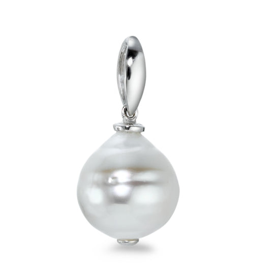 Pendant 18k White Gold Tahitian pearl