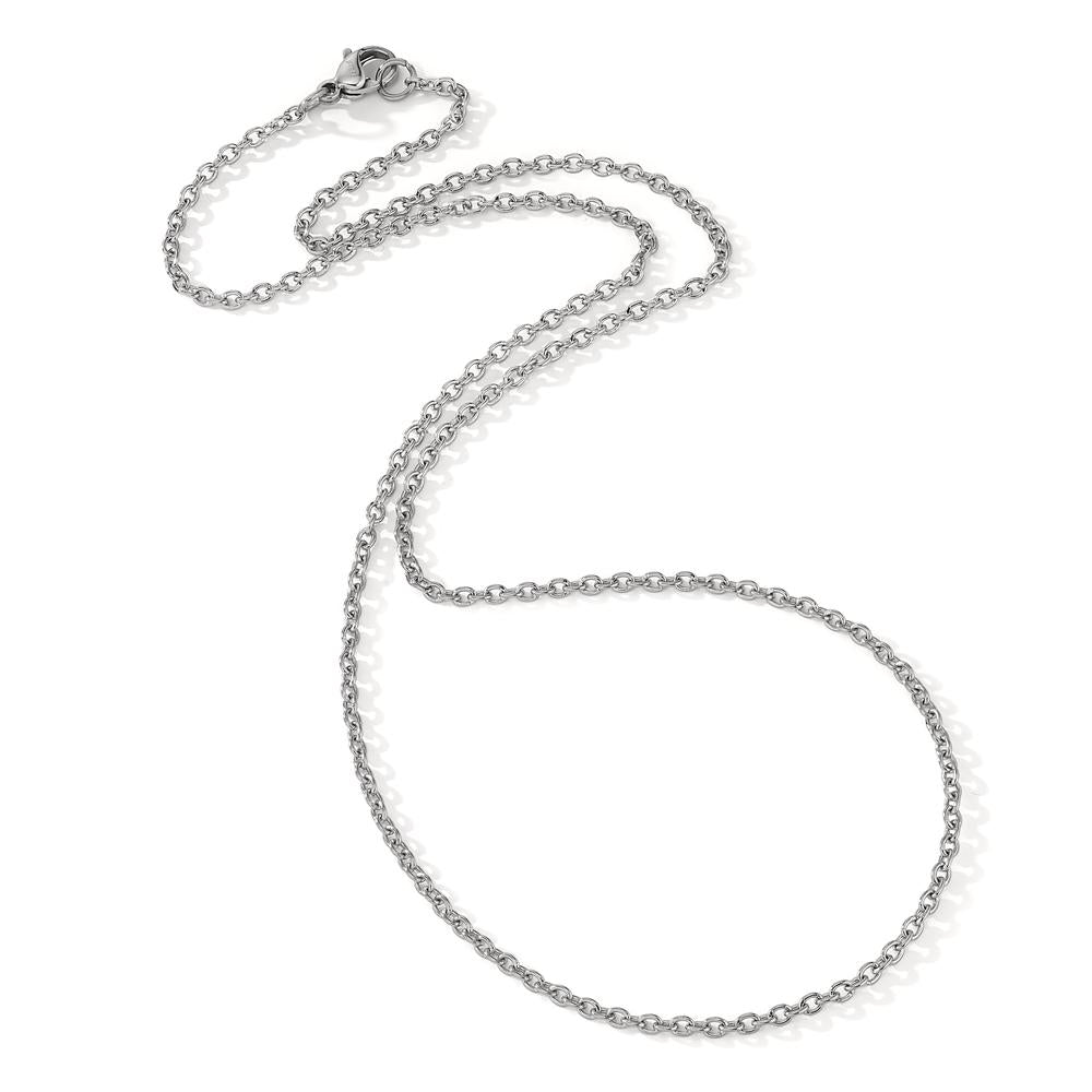 Necklace Stainless steel 42 cm Ø2 mm