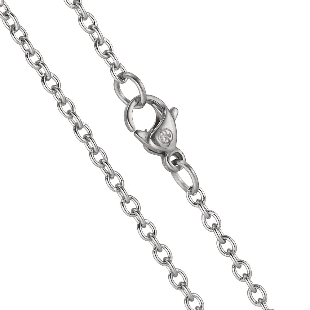 Necklace Stainless steel 42 cm Ø2 mm