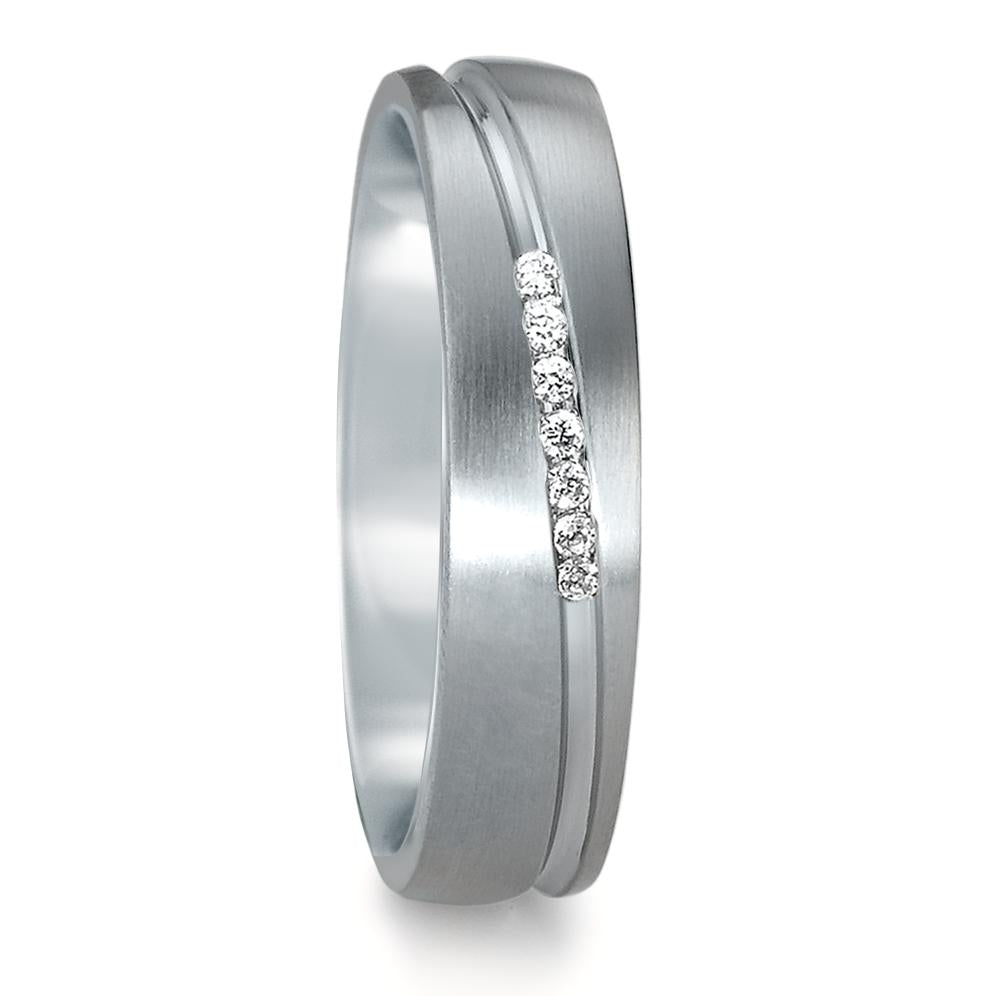 Wedding Ring Stainless steel Zirconia