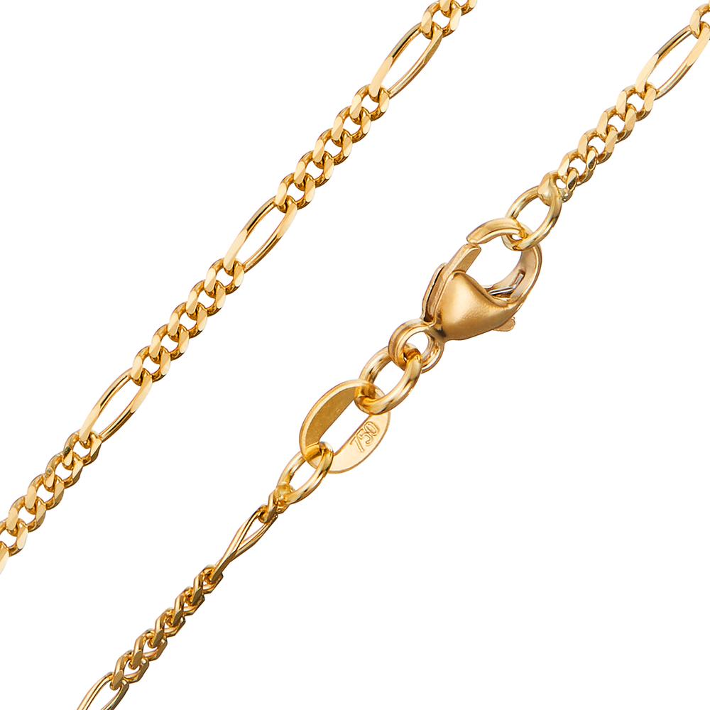 Necklace 18k Yellow Gold 38 cm