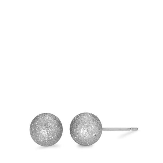 Stud earrings Stainless steel Ø8 mm