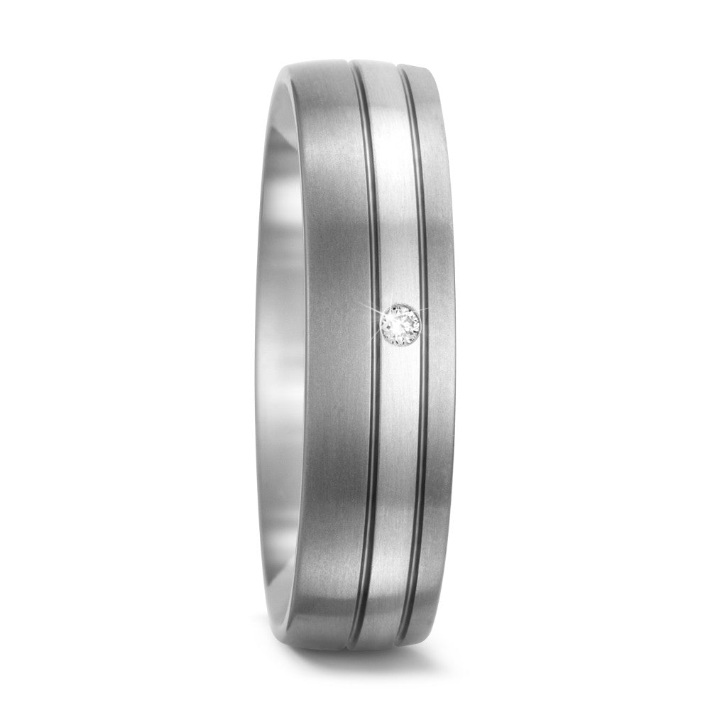 Ring Titanium, Palladium 950