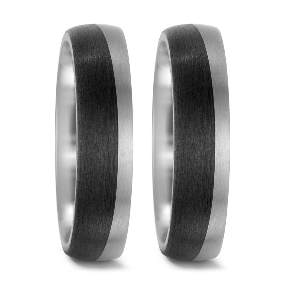 Wedding Ring Titanium, Carbon