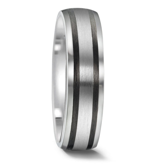 Wedding Ring Stainless steel, Carbon