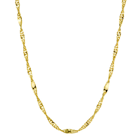 Necklace 9k Yellow Gold 38 cm