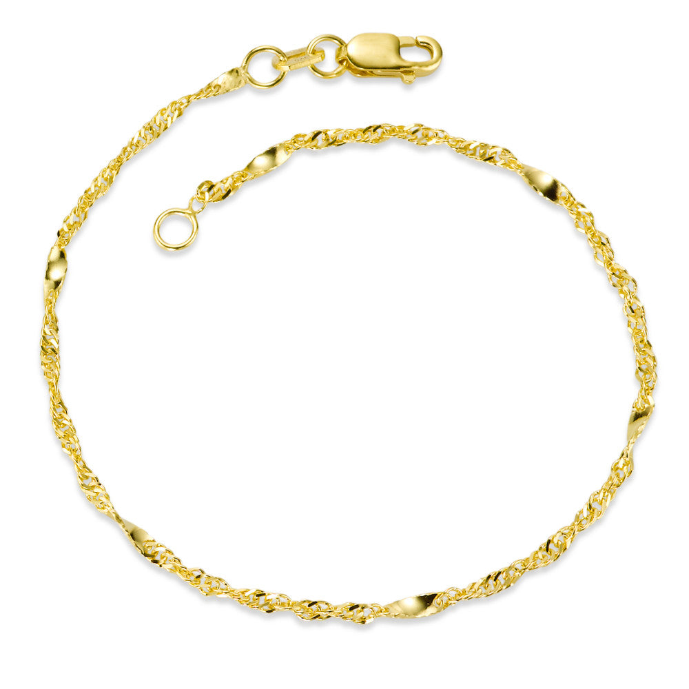 Bracelet 9k Yellow Gold 17 cm