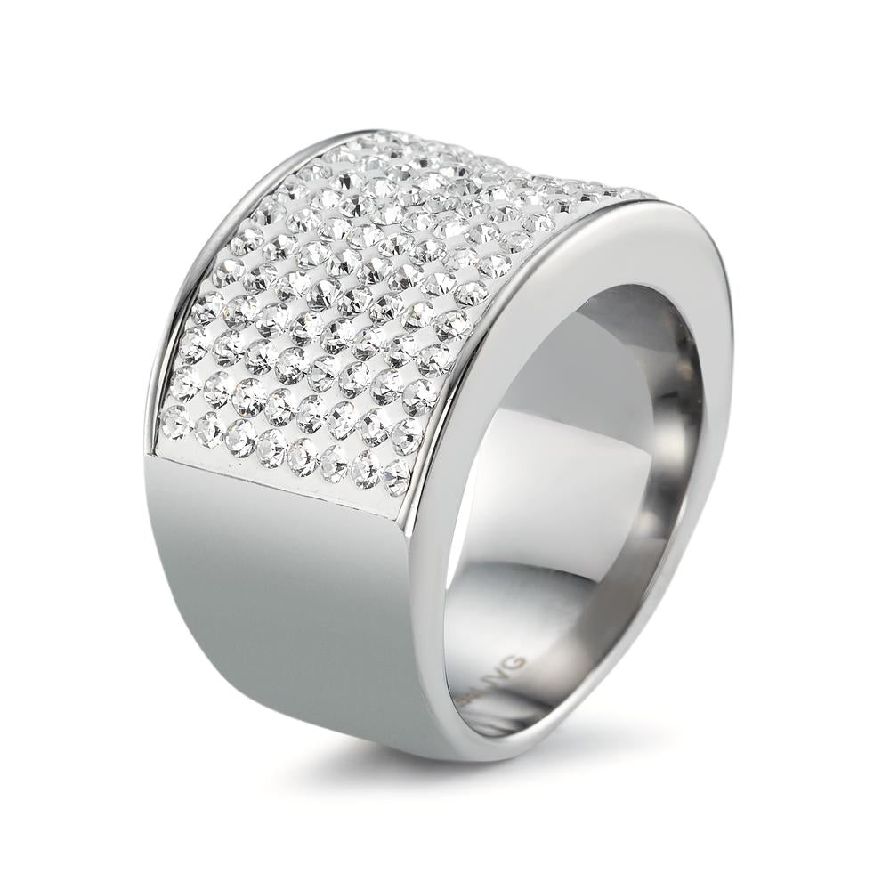 Ring Stainless steel Crystal