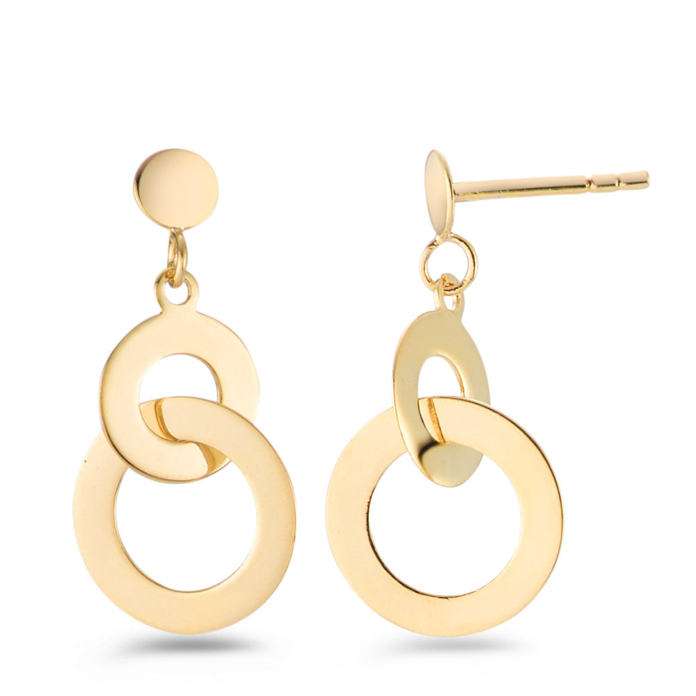 Drop Earrings Bronze Gold plated