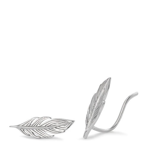 Ear Climber Silver Rhodium plated