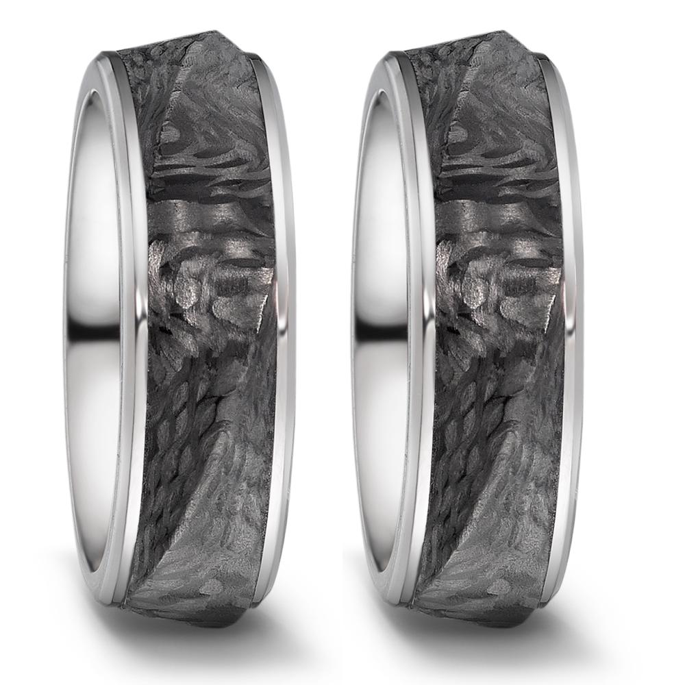 Wedding Ring Titanium, Carbon