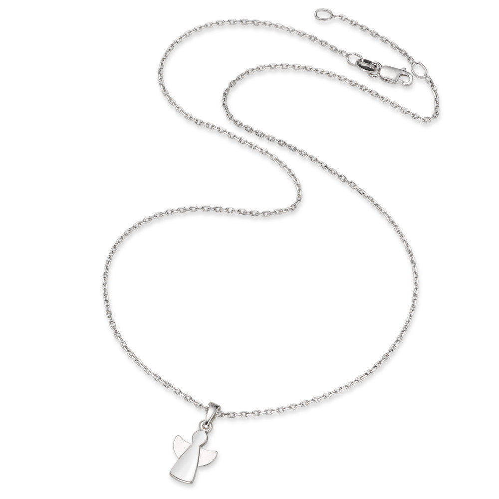 Necklace with pendant Silver Rhodium plated Angel 36-38 cm