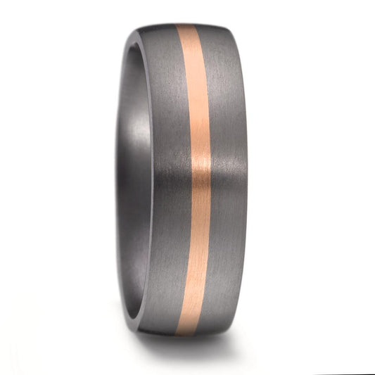 Wedding Ring Tantal 999, 14k Rose Gold