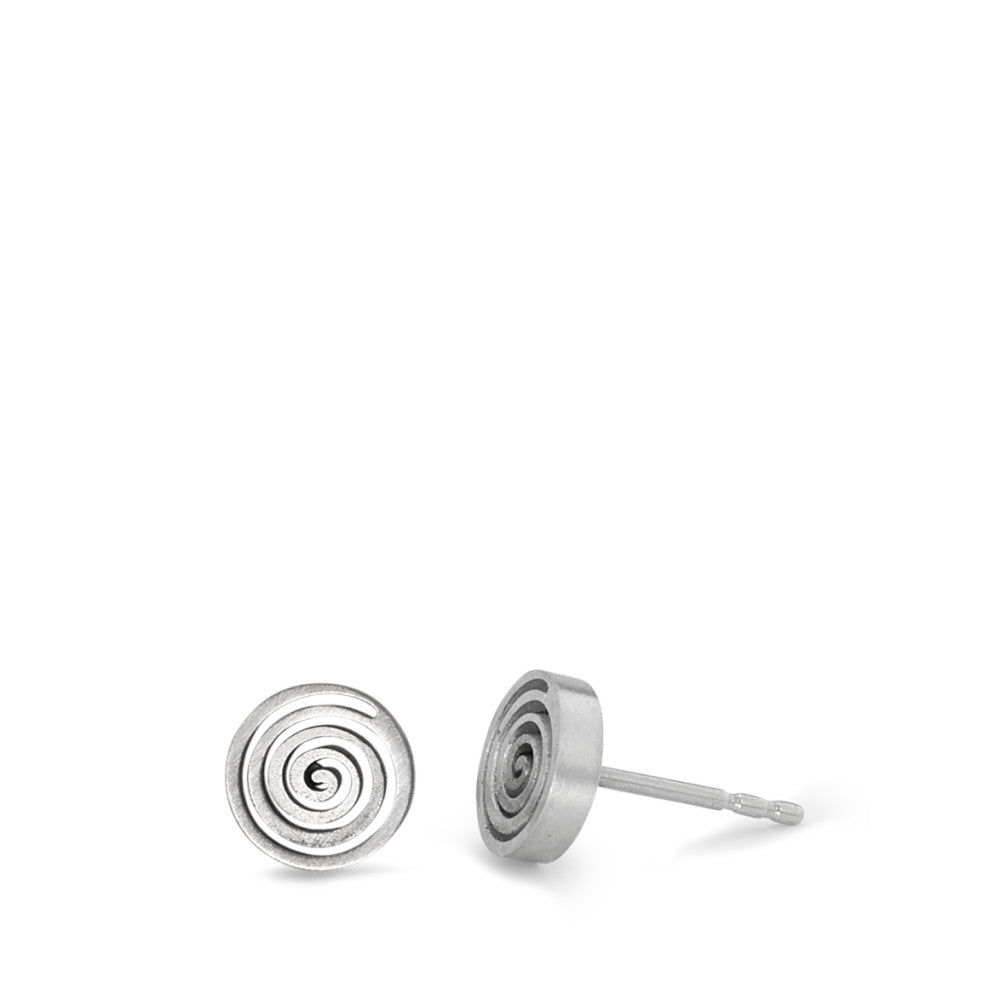 Stud earrings Stainless steel Ø7 mm