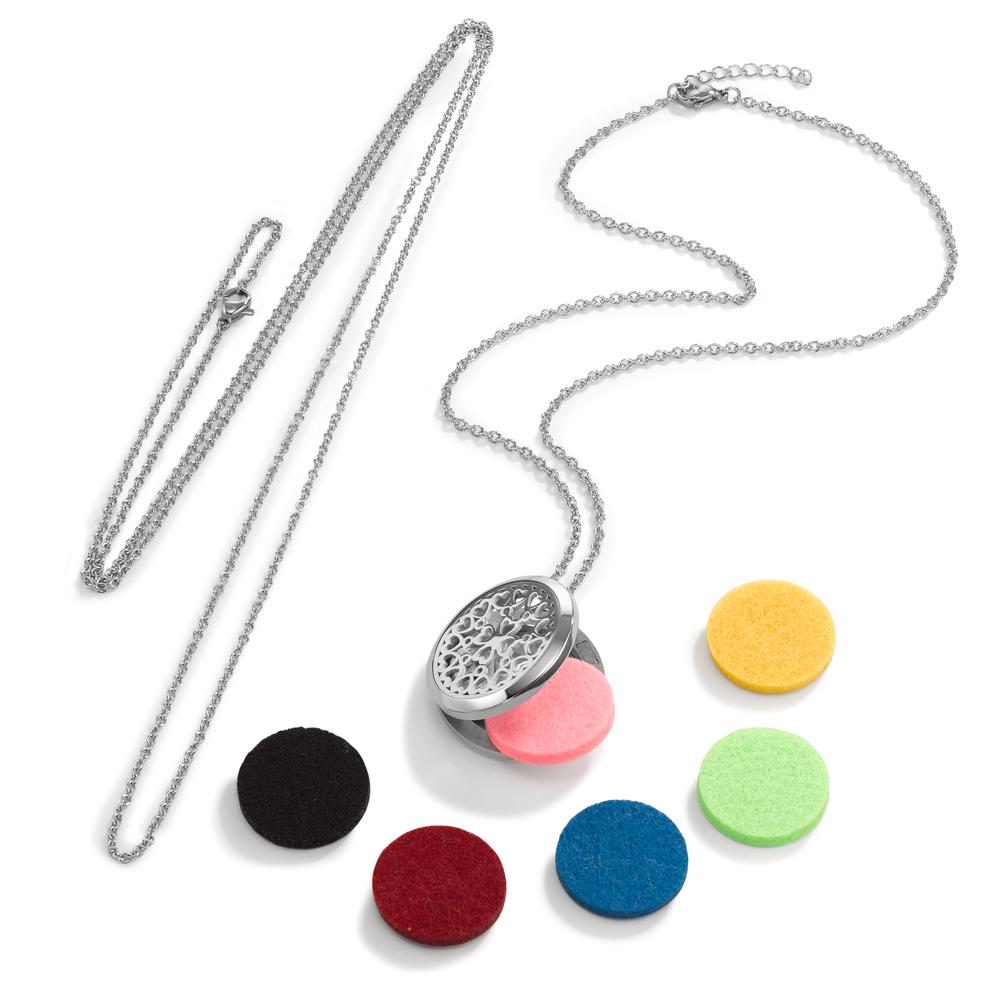 Necklace with pendant Stainless steel 44-47 cm