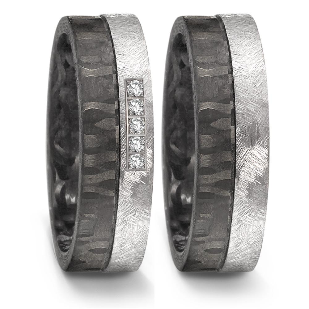 Wedding Ring Tantal 999, Carbon