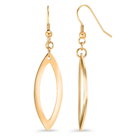 Drop Earrings Stainless steel Yellow IP coated