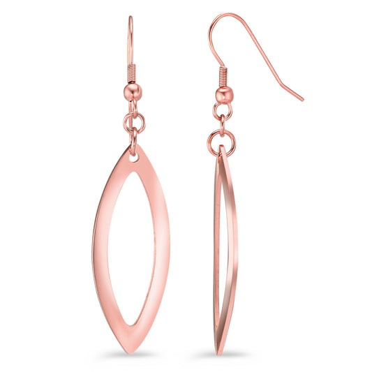 Drop Earrings Stainless steel Rose IP coated