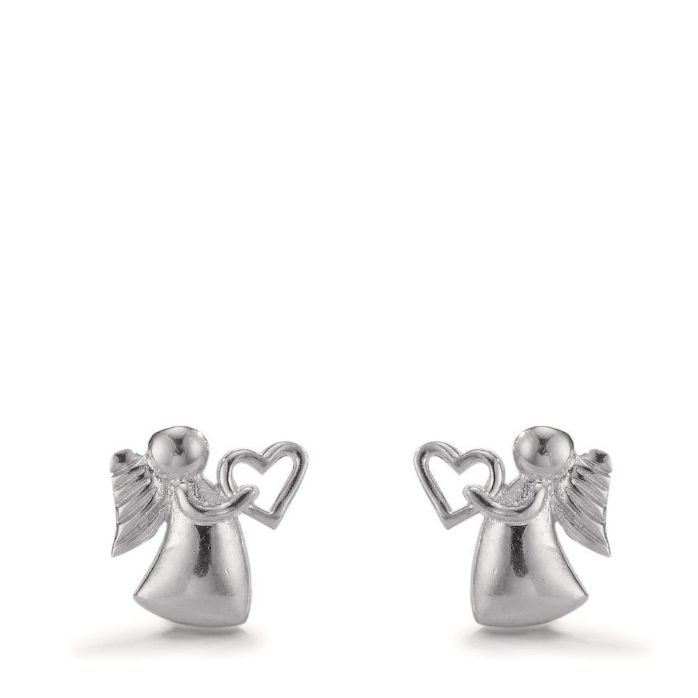 Stud earrings Silver Angel Ø9 mm