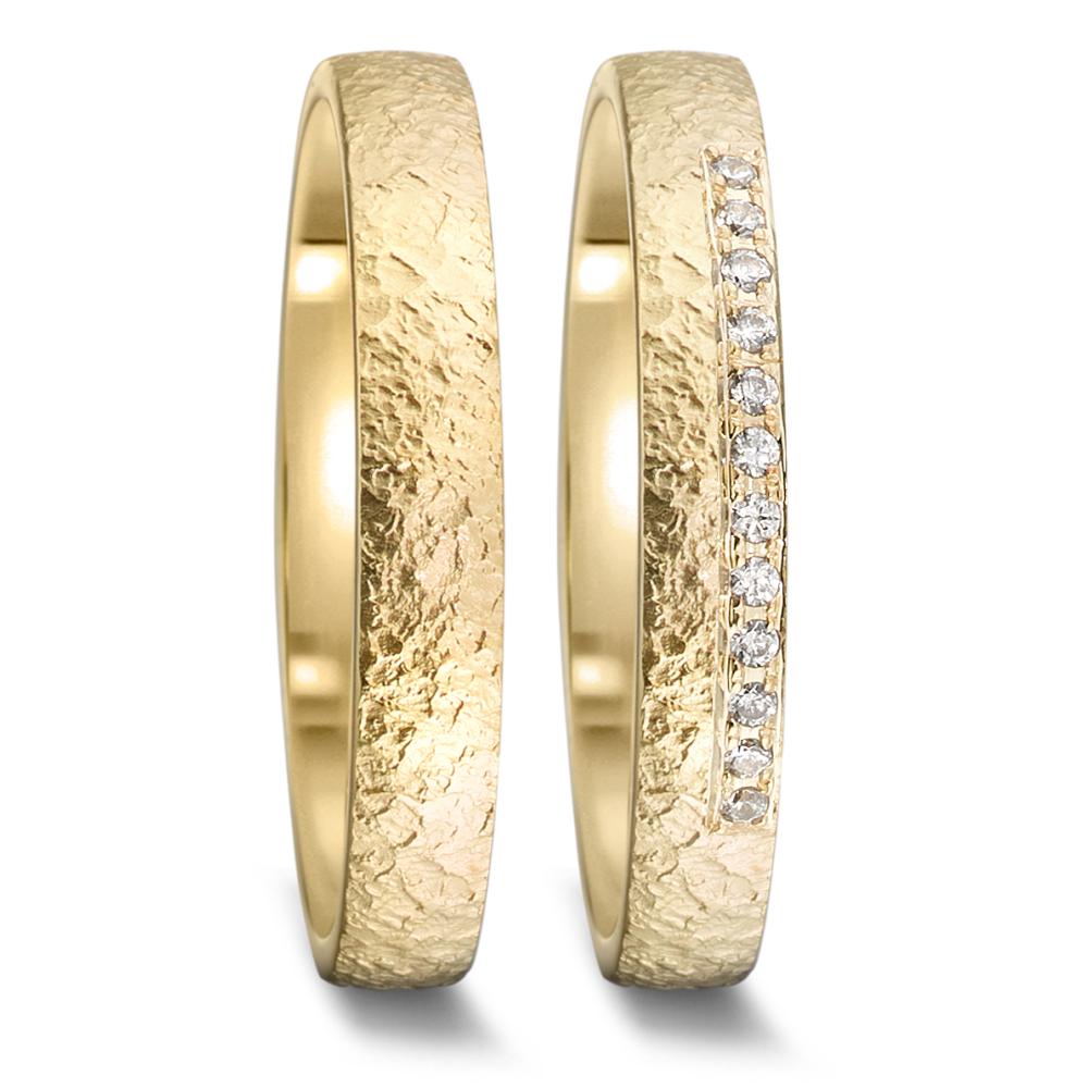 Wedding Ring 18k Yellow Gold