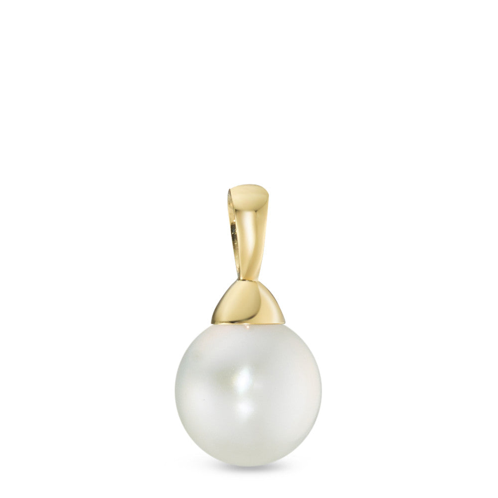 Pendant 18k Yellow Gold Freshwater pearl