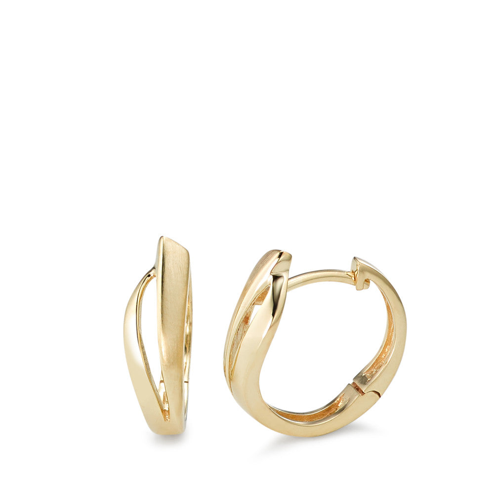 Hinged hoop 9k Yellow Gold