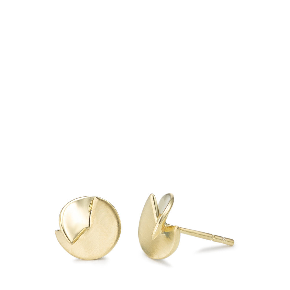 Stud earrings 9k Yellow Gold Ø8.5 mm