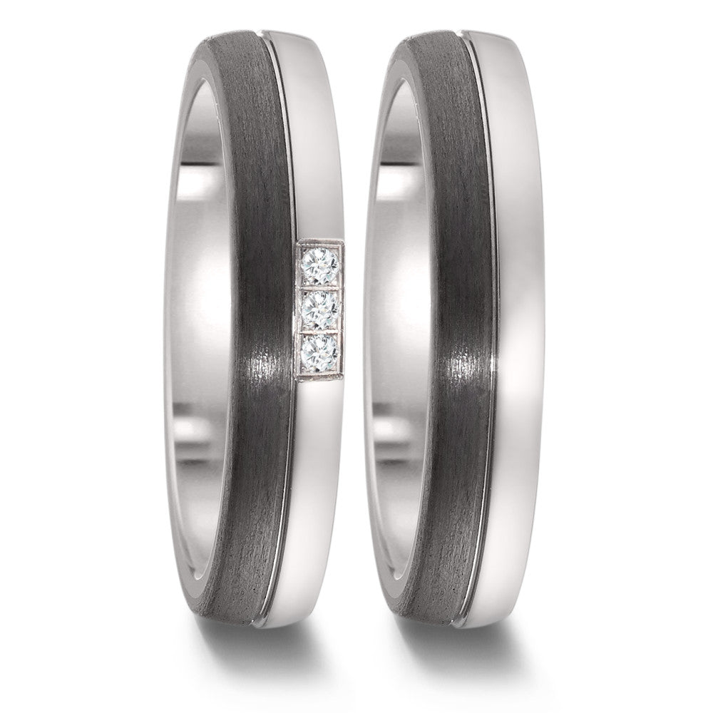 Wedding Ring Titanium, Carbon