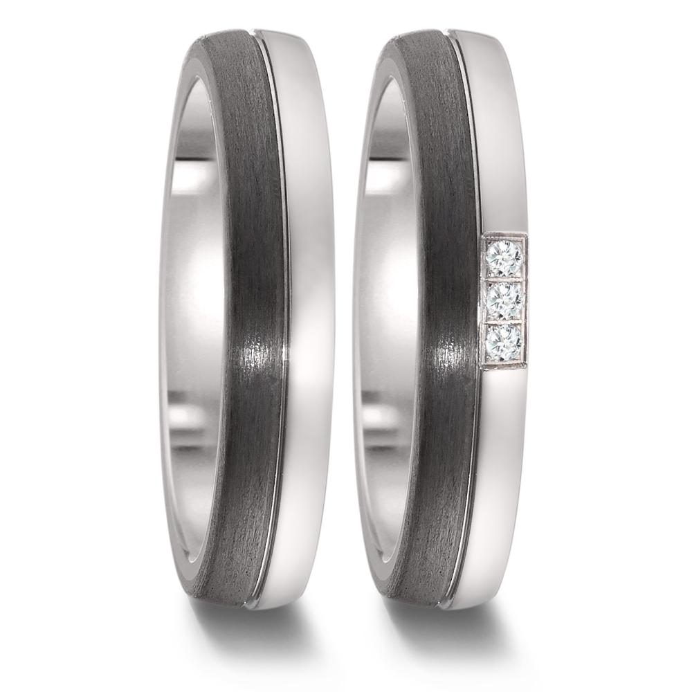 Wedding Ring Titanium, Carbon