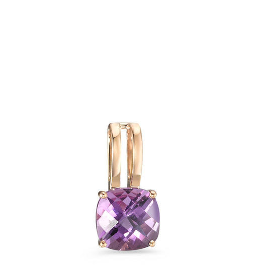 Pendant 9k Red Gold Amethyst