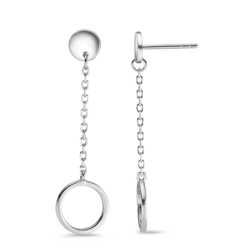 Drop Earrings Silver Rhodium plated