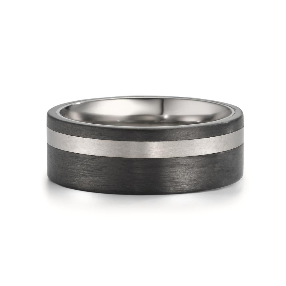 Ring Titanium, Carbon