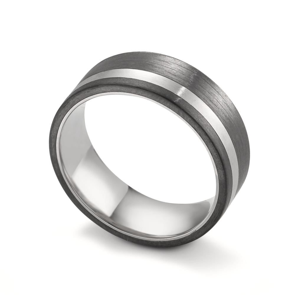 Ring Titanium, Carbon