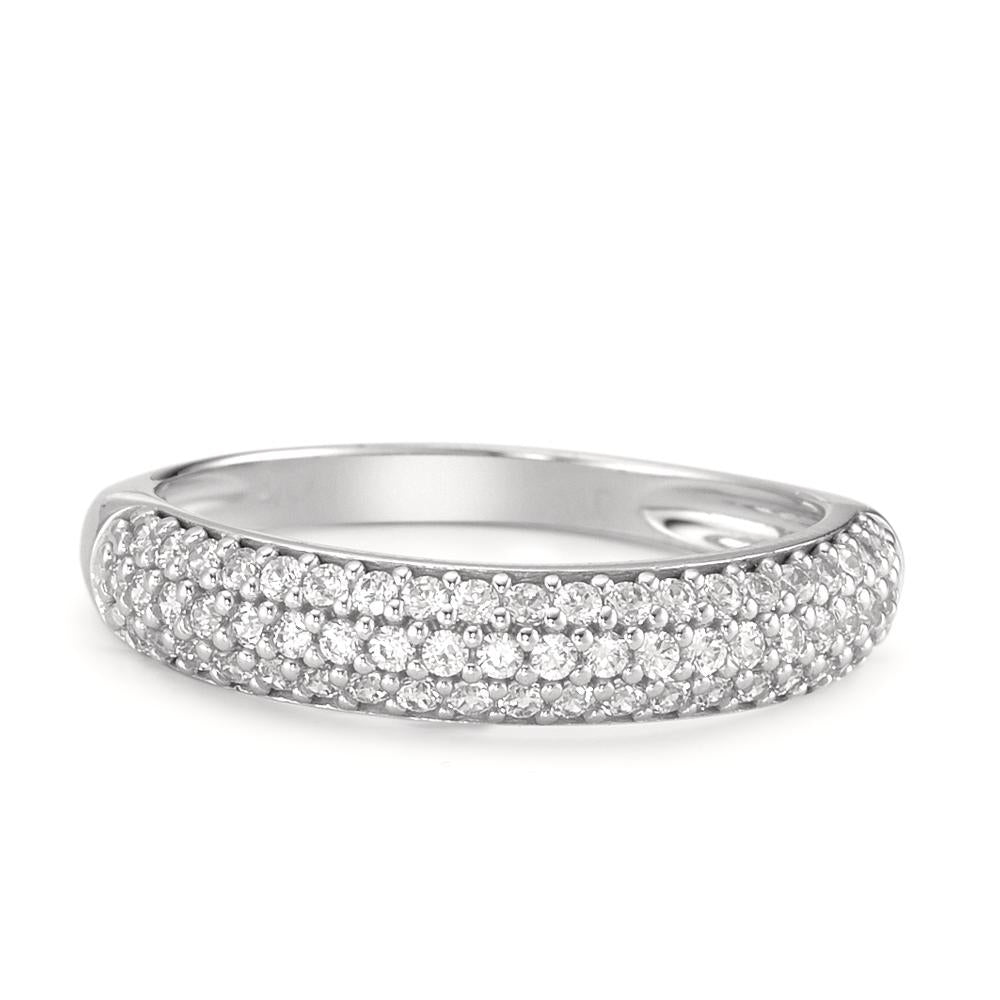 Ring 18k White Gold Zirconia