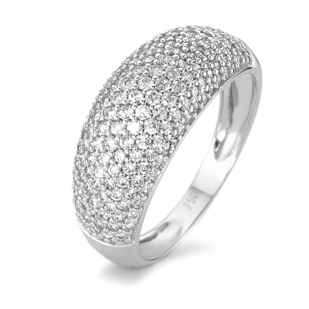 Ring 18k White Gold Zirconia