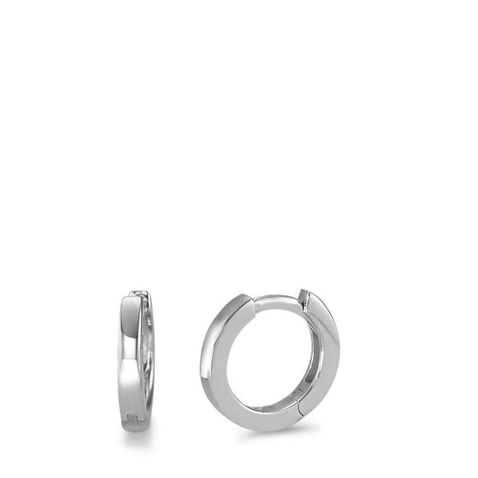 Hinged hoop 18k White Gold