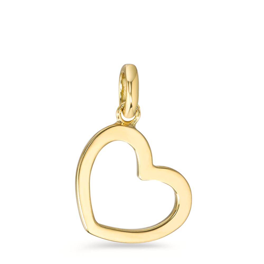 Pendant 18k Yellow Gold Heart Ø11 mm