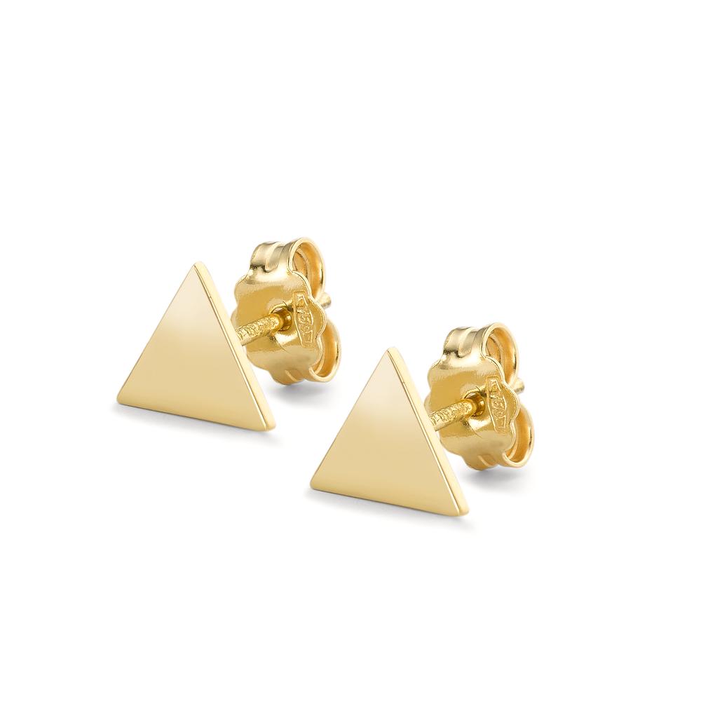 Stud earrings 18k Yellow Gold Ø7.5 mm