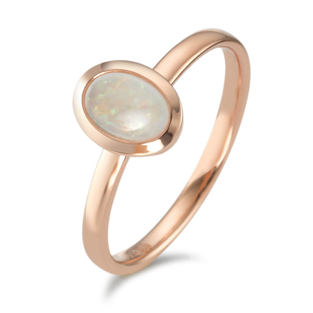 Ring 18k Red Gold Opal