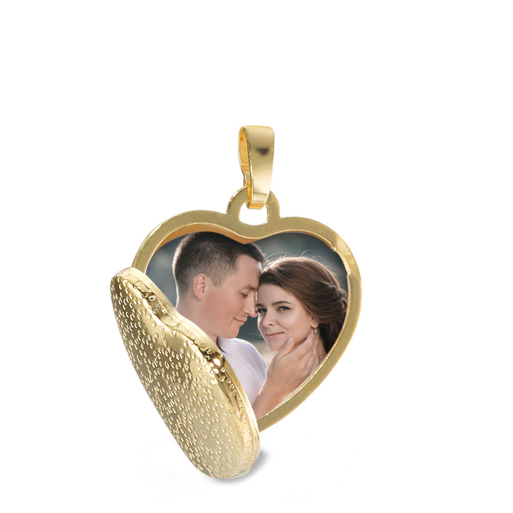 Locket 9k Yellow Gold Heart